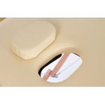 RestPro Classic 2 Beige Κρεβάτι Μασάζ Φυσικοθεραπείας Βαλίτσα Ξύλινο